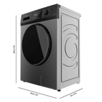 Lavadora Cecotec Bolero DressCode 12410 Inverter Steel