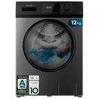 Lavadora Cecotec Bolero DressCode 12410 Inverter Steel