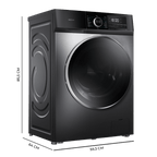 Lavadora Cecotec Bolero DressCode 12500 Inverter Steel
