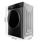 Lavadora Cecotec Bolero DressCode 8610 Inverter Steel A