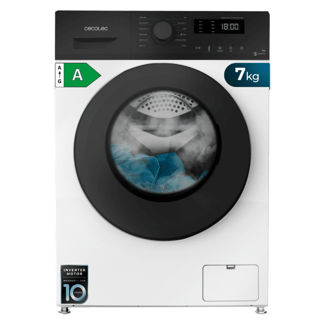 Lavadora Cecotec Bolero DressCode 7150 Inverter A