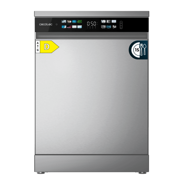 Lavavajillas Cecotec Bolero Aguazero 6210 Inox D