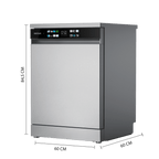 Lavavajillas Cecotec Bolero Aguazero 6210 Inox D