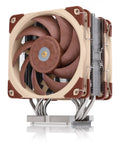 NH-U12S DX-4677 sistema de refrigeración para ordenador Procesador Refrigerador de aire 12 cm Marrón, Marrón claro, Plata