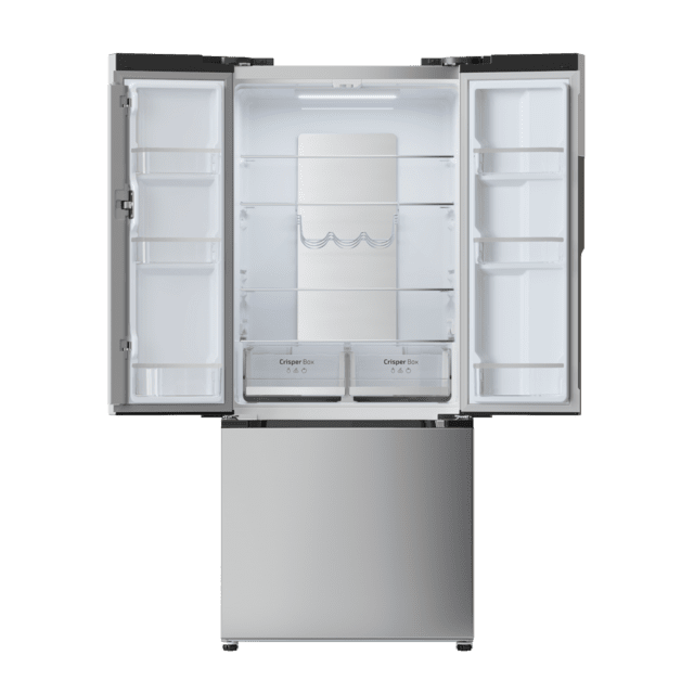Frigorífico puerta francesa Cecotec Bolero CoolMarket FD 499 Inox E