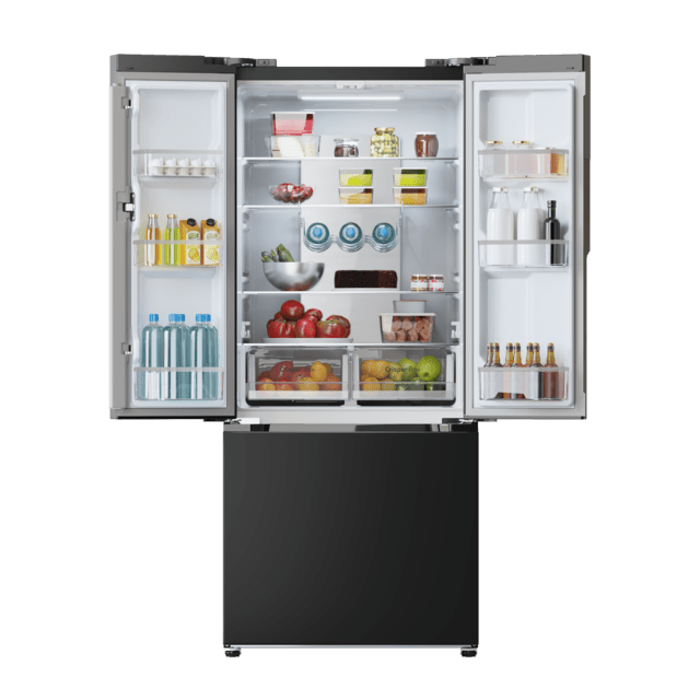 Frigorífico puerta francesa Cecotec Bolero CoolMarket FD 499 Dark E