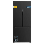 Frigorífico puerta francesa Cecotec Bolero CoolMarket FD 499 Dark E