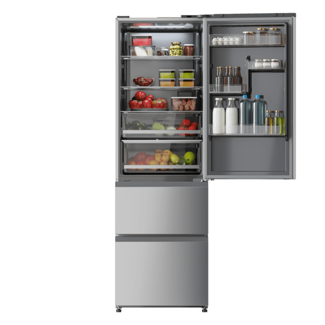 Frigorífico Cecotec Bolero CoolMarket Combi FD 400 Inox E