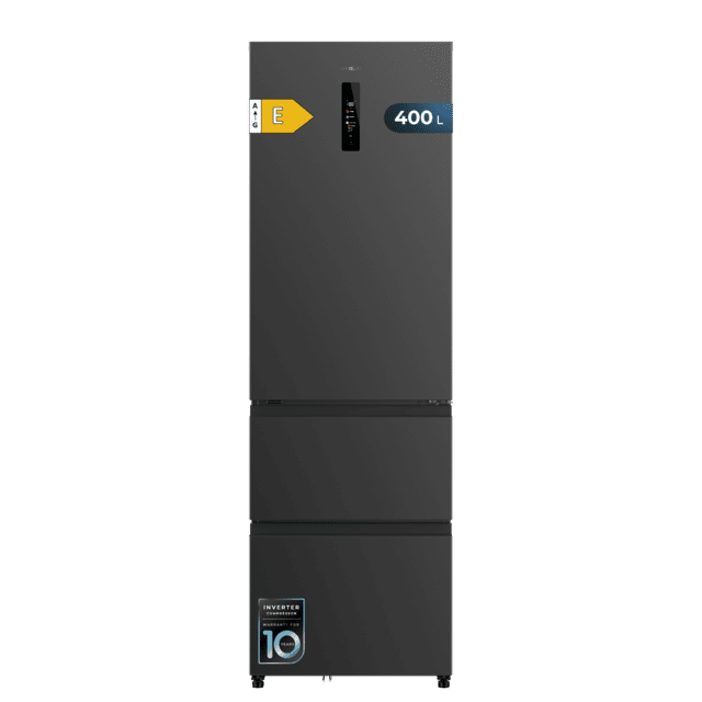 Frigorífico Cecotec Bolero CoolMarket Combi FD 400 Dark E