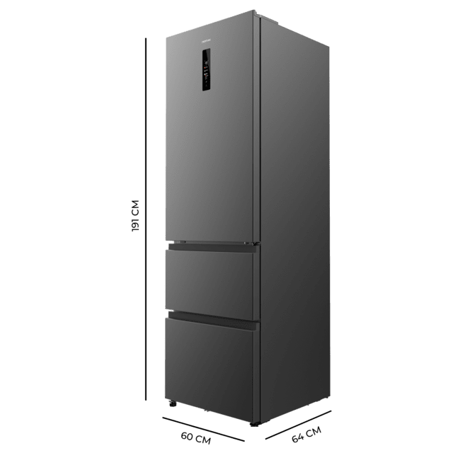 Frigorífico Cecotec Bolero CoolMarket Combi FD 400 Dark E