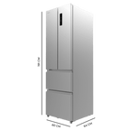 Frigorífico Cecotec Bolero CoolMarket Combi F2D 400 Inox E