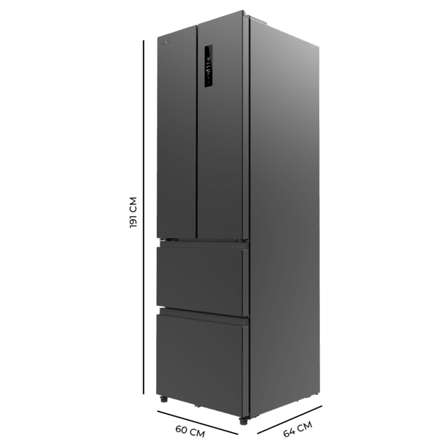Frigorífico Cecotec Bolero CoolMarket Combi F2D 400 Dark E