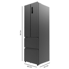 Frigorífico Cecotec Bolero CoolMarket Combi F2D 400 Dark E