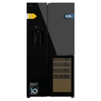 Frigorífico 3 puertas Cecotec Bolero CoolMarket TDW 529 WID Black Glass E