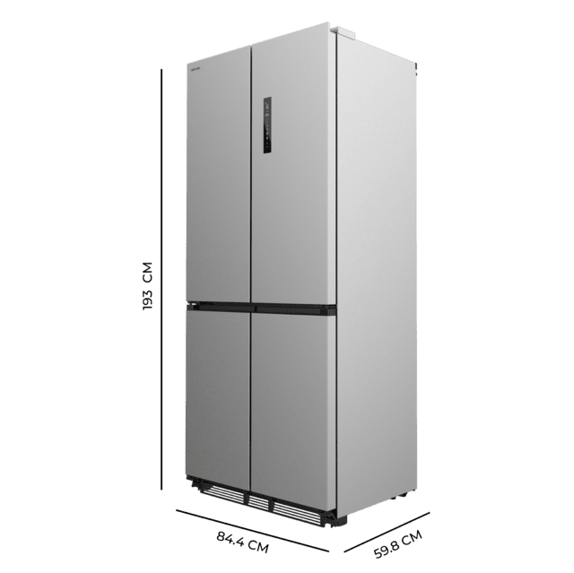 Frigorífico americano Cecotec Bolero CoolMarket 4D 466 SBI Inox E