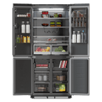 Frigorífico americano Cecotec Bolero CoolMarket 4D 466 SBI Inox E