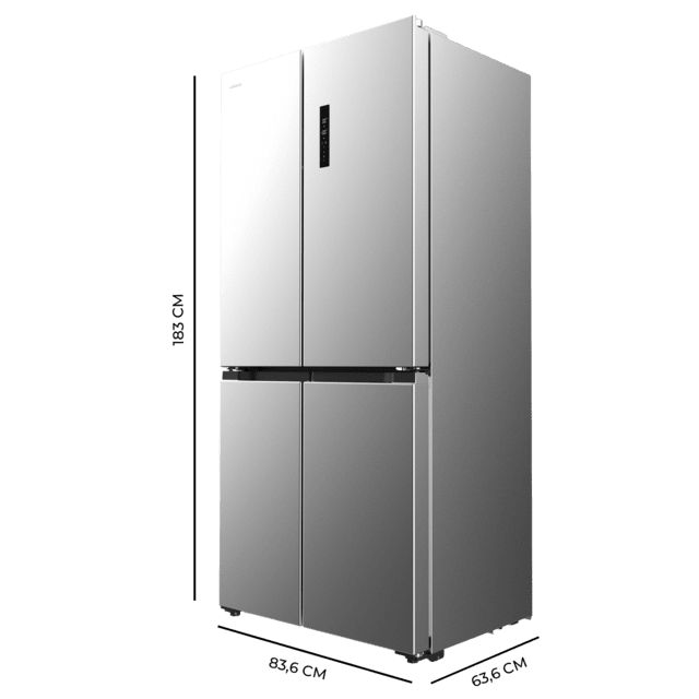 Frigorífico 4 puertas Cecotec Bolero CoolMarket 4D 436 Inox E