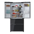 Frigorífico puerta francesa Cecotec Bolero CoolMarket FD 436 Black Glass E
