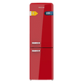 Frigorífico combi retro Cecotec Bolero CoolMarket Combi Origin 231 NF Red E