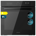 Horno integrable Cecotec Bolero Hexa AF316000 Glass Black A