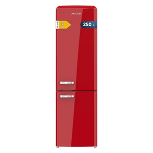 Frigorífico Cecotec Bolero CoolMarket Combi Origin 250 NF Red E