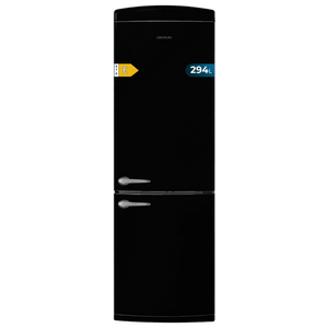 Frigorífico Cecotec Bolero CoolMarket Combi Origin 294+ Black E