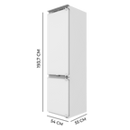 Frigorífico integrable Cecotec Bolero CoolMarket Combi BI-D FLW 267 E