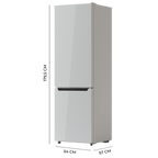Frigorífico Cecotec Bolero CoolMarket Combi 262 White E