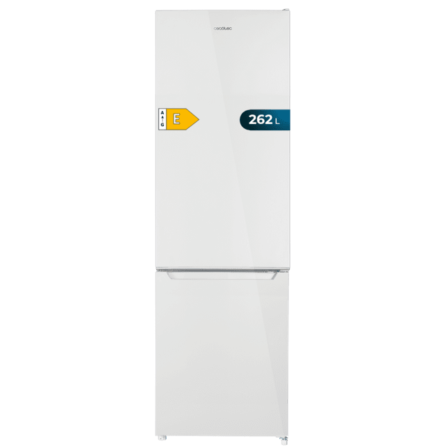 Frigorífico Cecotec Bolero CoolMarket Combi 262 White E