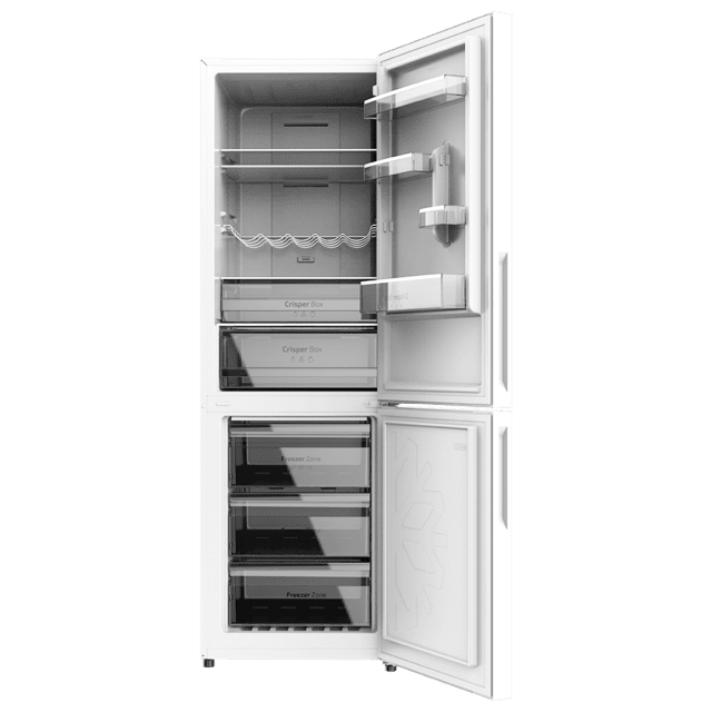 Frigorífico Cecotec Bolero CoolMarket Combi 322 Glass White D