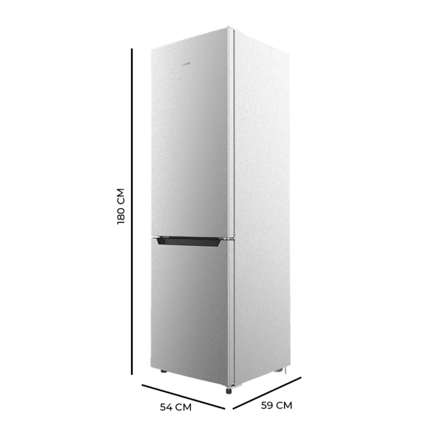 Frigorífico Cecotec Bolero CoolMarket Combi 250 Inox E