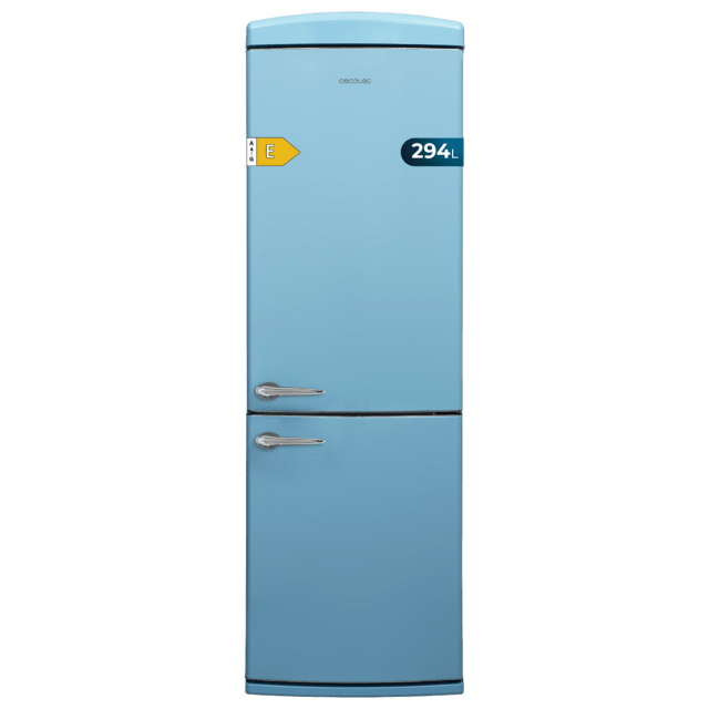 Frigorífico Cecotec Bolero CoolMarket Combi Origin 294+ Blue E