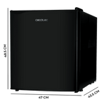 Mini frigorífico Cecotec GrandCooler 20000 SilentCompress Black E