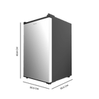 Frigorífico Cecotec Bolero CoolMarket TT 114 L Inox