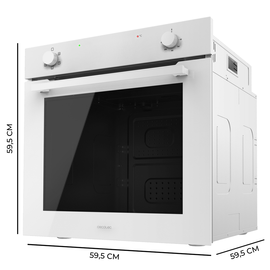Horno Integrable Cecotec Bolero Hexa C126400 Glass White A