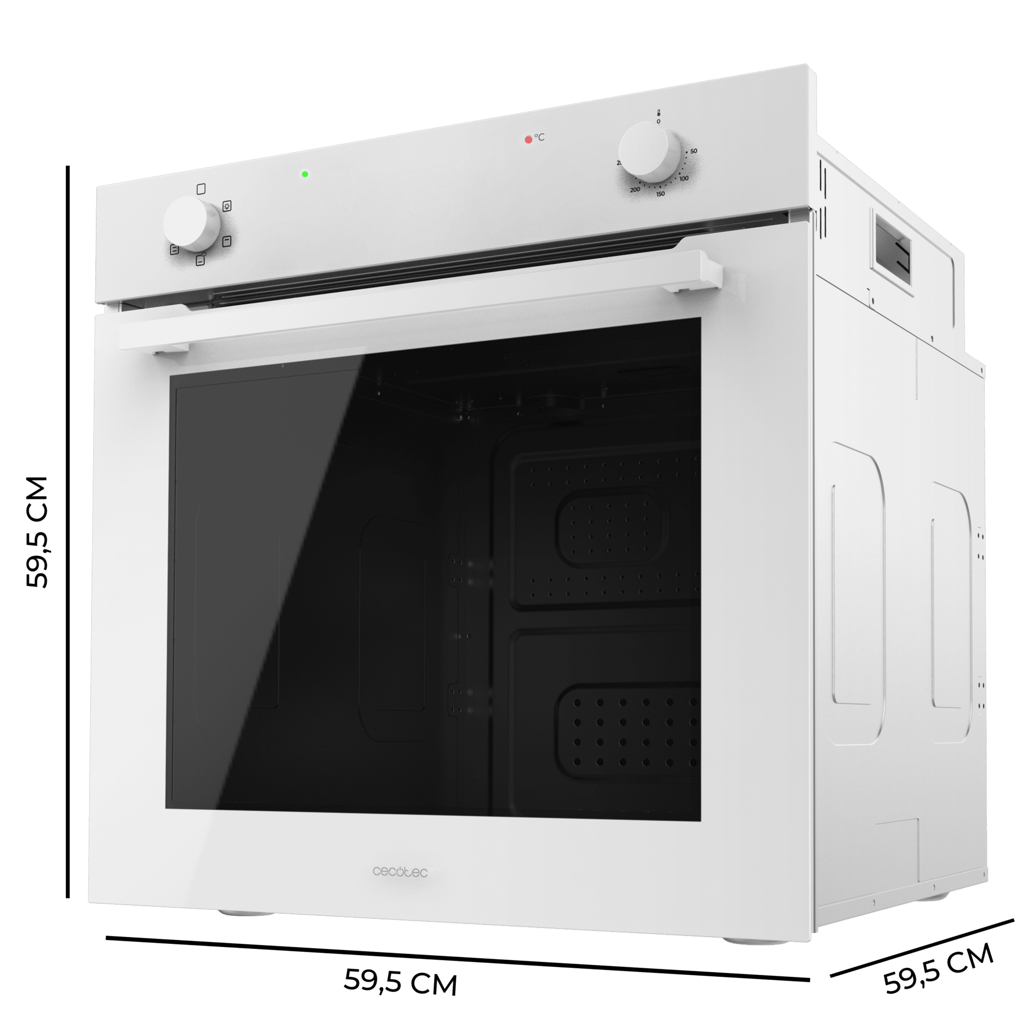 Horno Integrable Cecotec Bolero Hexa C126400 Glass White A