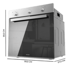 Horno Integrable Cecotec Bolero Hexa M236000 Mirror Time A