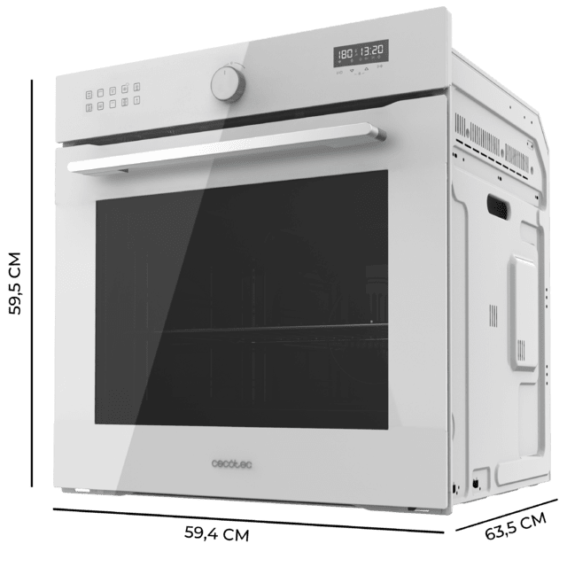 Bolero Hexa AF316000 Glass White A Horno integrable Airfryer