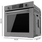 Horno integrable Cecotec Bolero Hexa M226000 Glass Grey A