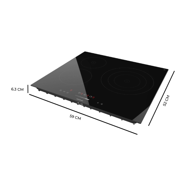 Placa Vitrocerámica Cecotec Bolero Squad V 3100