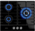 Placa de gas Cecotec Bolero Squad G 3200F Glass Black