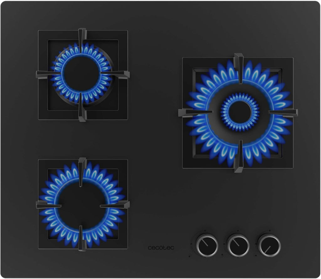 Placa de gas Cecotec Bolero Squad G 3800S Eternal Nano Glass