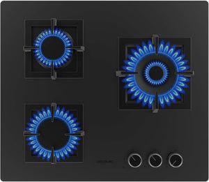 Placa de gas Cecotec Bolero Squad G 3800S Eternal Nano Glass