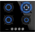 Placa de gas Cecotec Bolero Squad G 4200S Glass Black