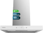 Campana T Cecotec Bolero Flux TT 605500 Glass White A++