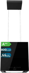 Campana colgante Cecotec Bolero Flux CCT 448000 Glass Black A++