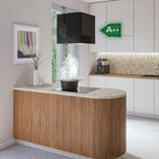 Campana colgante Cecotec Bolero Flux CCT 448000 Glass Black A++