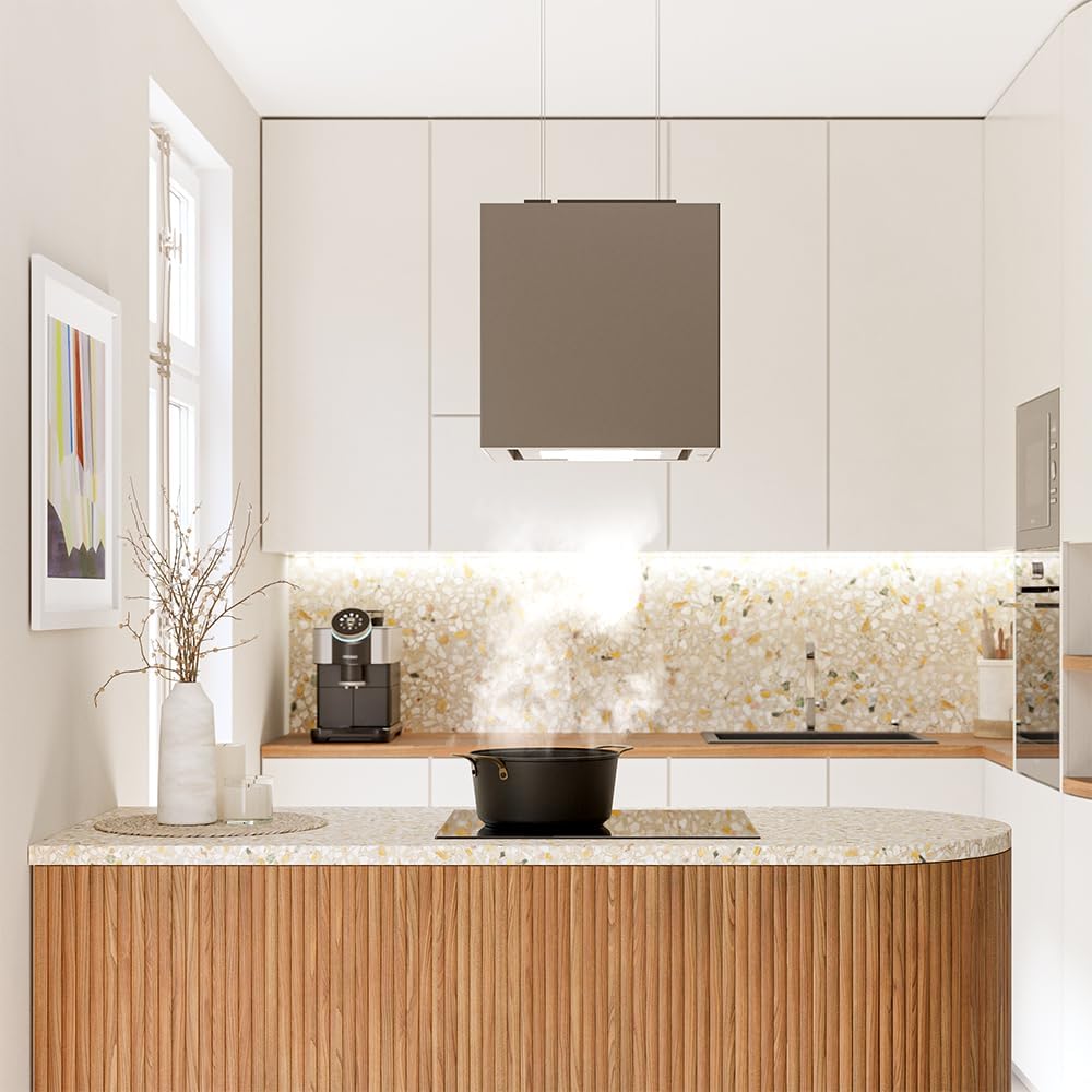 Campana colgante Cecotec Bolero Flux CCT 448000 Glass Grey A++