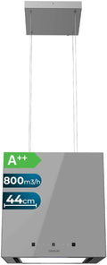 Campana colgante Cecotec Bolero Flux CCT 448000 Glass Grey A++