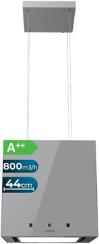 Campana colgante Cecotec Bolero Flux CCT 448000 Glass Grey A++